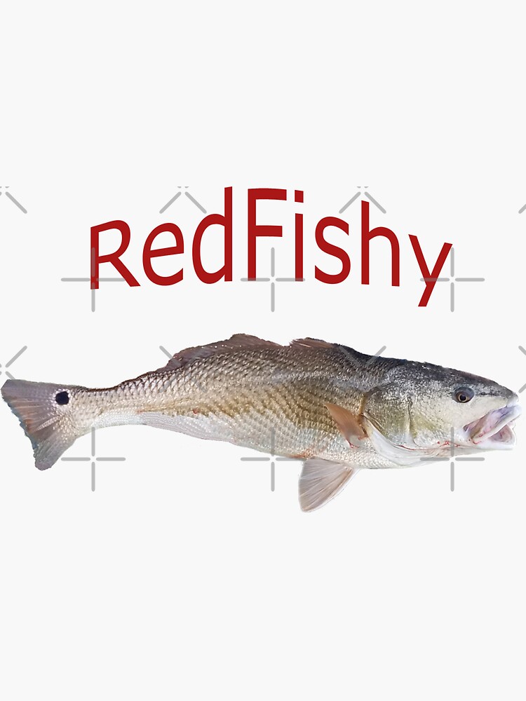 Life like Red Fish  Sticker for Sale by RedFishyTee