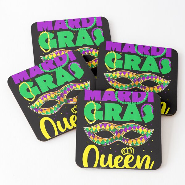 Item preview, Mardi Gras Queen Crown Mask Kids Girls Adults Women designed and sold by DanielDutkosky.