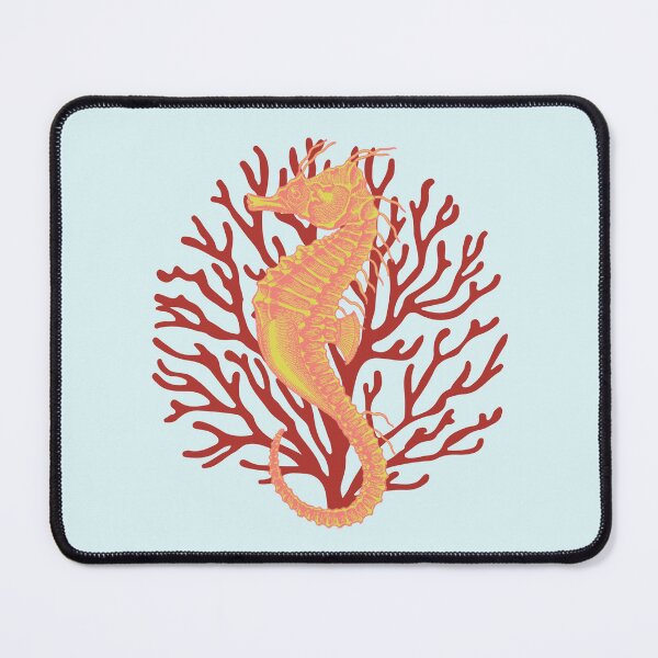 Item preview, Seahorse and Coral Ocean Lovers designed and sold by ElJimmo.