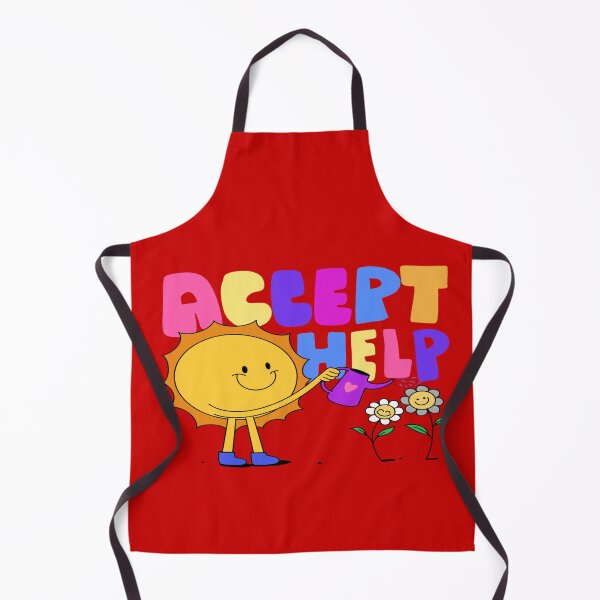 Item preview, ACCEPT HELP designed and sold by DiscoVibes.