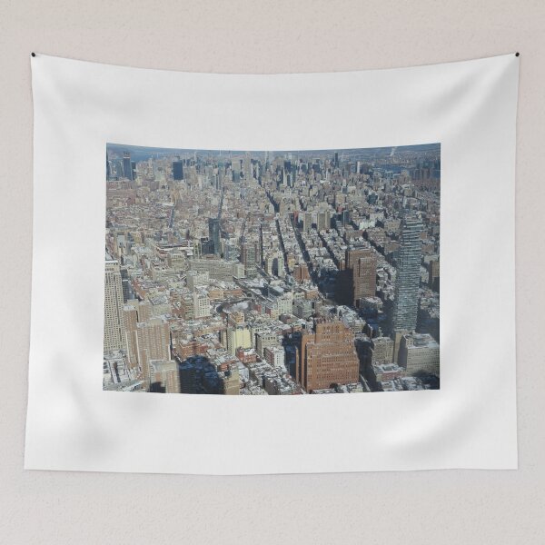 Item preview, Aerial View, Lower Manhattan, Greenwich Village, Midtown Manhattan, New York City designed and sold by lenspiro.