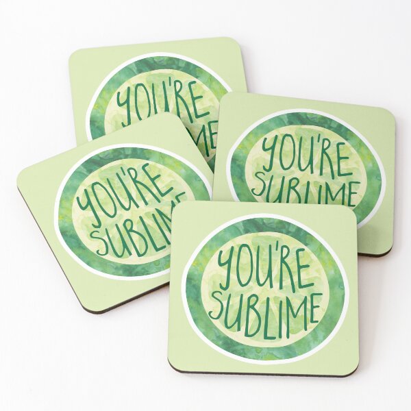 Item preview, You're sublime - lime pun for Valentines, anniversary, friendship designed and sold by hitechmom.
