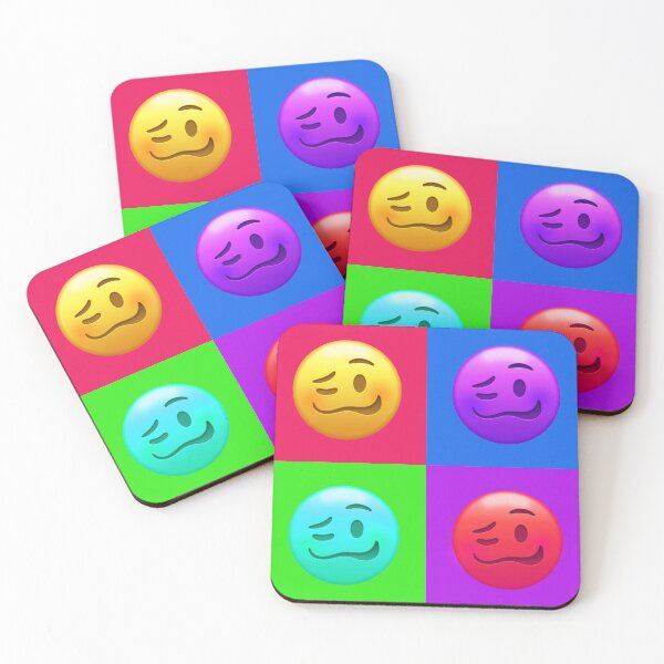 Item preview, Drunk Face Emoji | Pop Art designed and sold by williamcuccio.