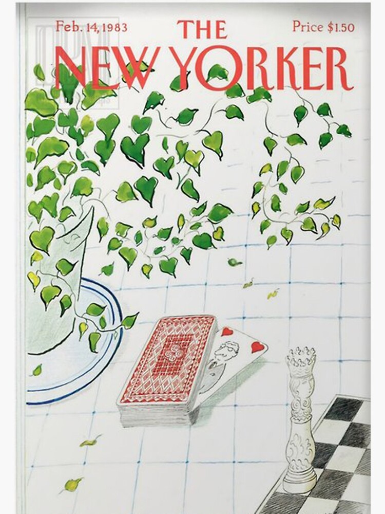 Disover The New Yorker - Magazine Cover Premium Matte Vertical Poster