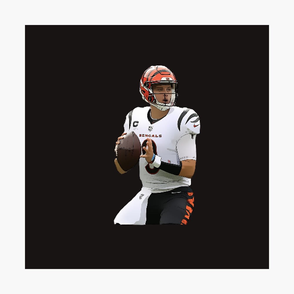 Joe Burrow, Cincinnati Bengals  Cincinnati bengals, Nfl football posters,  Fan poster