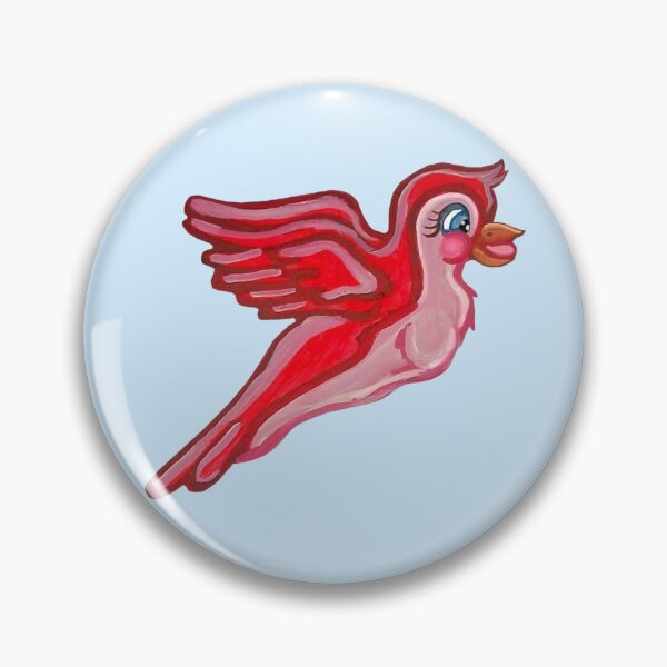 Item preview, Flying Girly Neon Pink Bird  designed and sold by Deborah Camp.