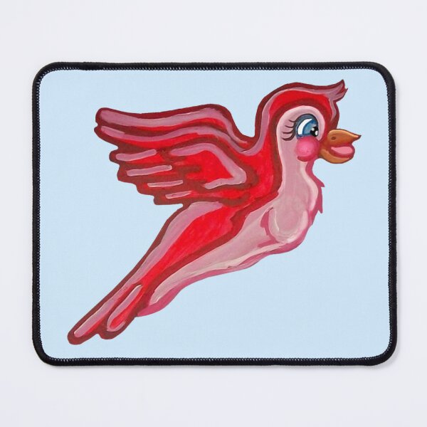 Item preview, Flying Girly Neon Pink Bird designed and sold by Deborah Camp.