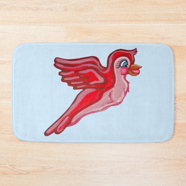 Item preview, Flying Girly Neon Pink Bird  designed and sold by Deborah Camp.