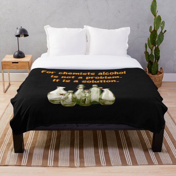 Item preview, For chemists alcohol is not a problem. It is a solution. designed and sold by DistinguishedMe.
