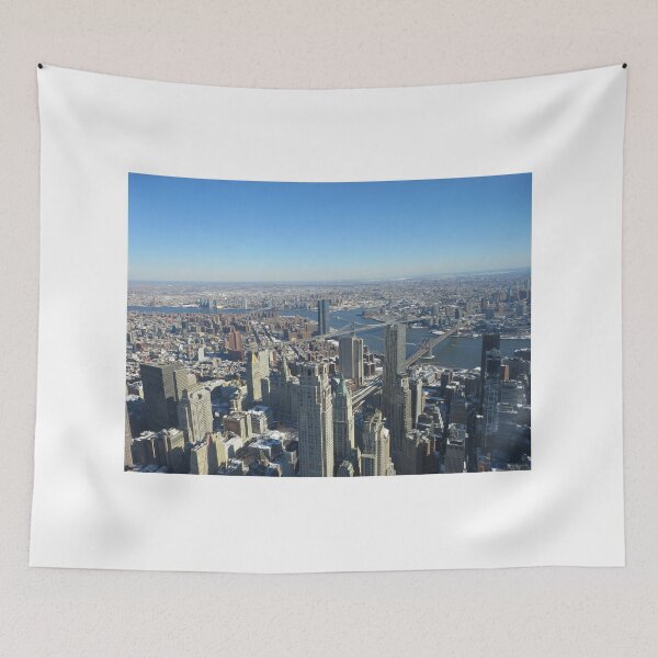 Item preview, Aerial View, Skyscraper, Bridges, East River, Queens, Brooklyn, New York City designed and sold by lenspiro.