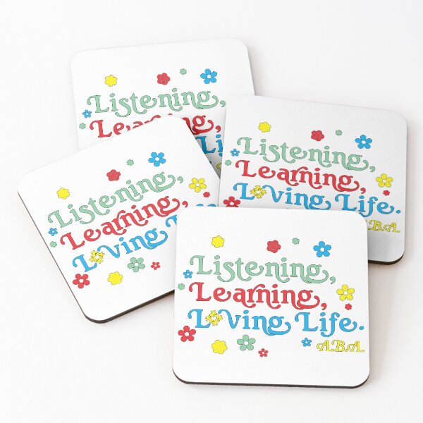 Item preview, ABA Listening Learning Loving Life designed and sold by Beewitcher.