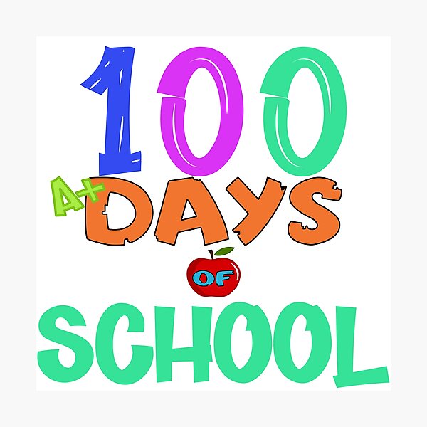 Item preview, 100th day of school,100th day,happy 100th day of school,teacher,100th day of school designed and sold by fairy-taler.