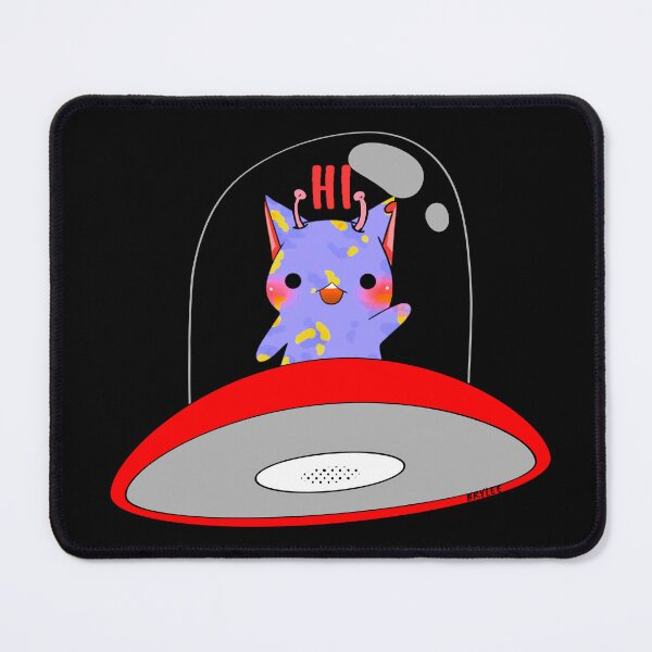 Item preview, Seiki The Friendly Alien Cat designed and sold by Serotonin4u.
