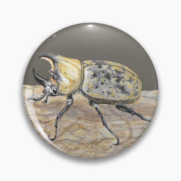 Item preview, eastern hercules beetle designed and sold by shinigamislug.