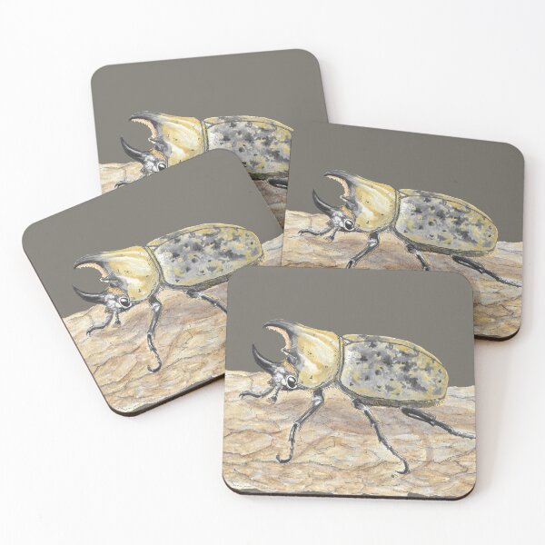 Item preview, eastern hercules beetle designed and sold by shinigamislug.