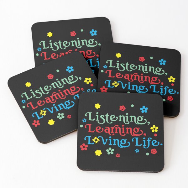 Item preview, Listening, Learning, Loving Life Autism designed and sold by Beewitcher.