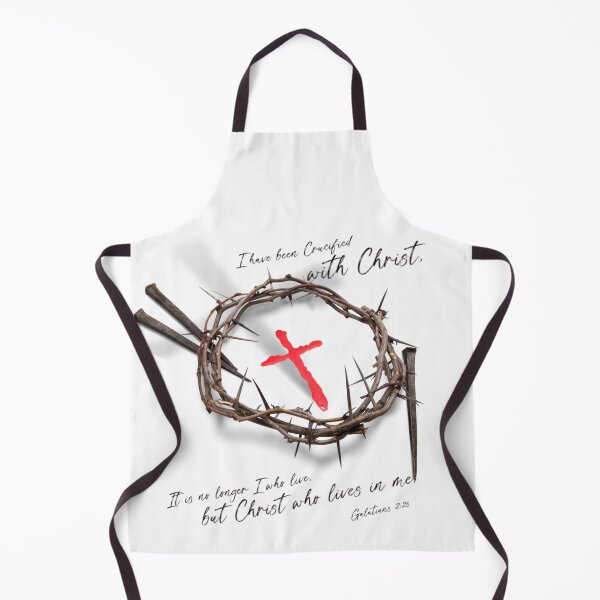 Item preview, CRUCIFIED WITH CHRIST- Galatians 2:20 Christian tees, sweatshirts, hoodies, tanktops, etc. designed and sold by Brent Horton.