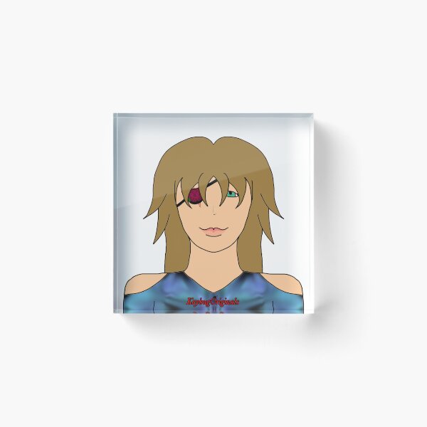 Item preview, Eyepatch girl designed and sold by KaybugOriginals.