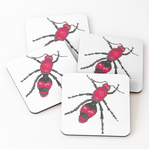 Item preview, red velvet ant designed and sold by shinigamislug.