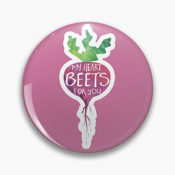 Item preview, My heart BEETS for you - funny pun design designed and sold by hitechmom.