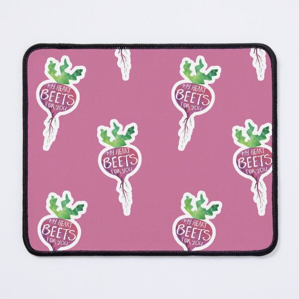 Item preview, My heart BEETS for you - funny pun design designed and sold by hitechmom.