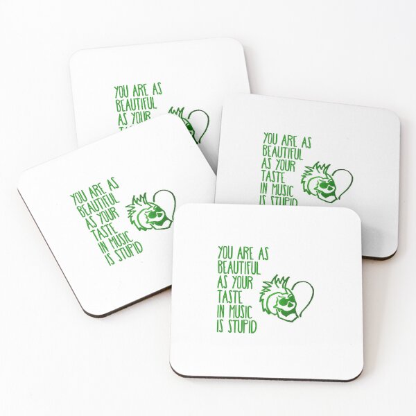 Item preview, You Are As Beautiful As Your Taste In Music Is Stupid - Funny Romantic Gift Birthday Present Greeting Card designed and sold by advernaut.