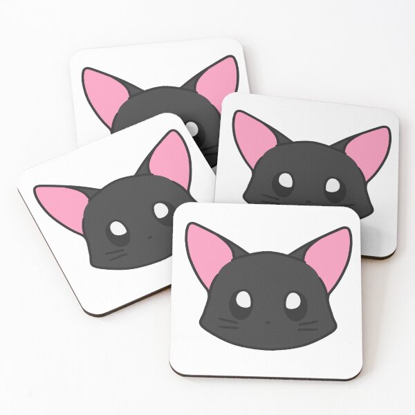 Item preview, Black cat designed and sold by Fluffy Beans.
