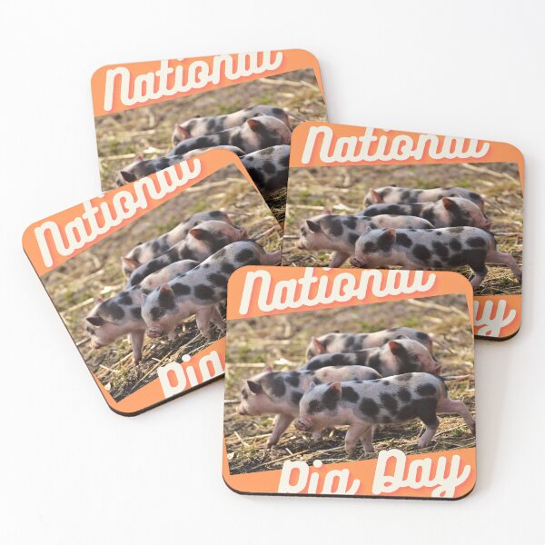 Item preview, National Pig Day March 1 designed and sold by brady4415.