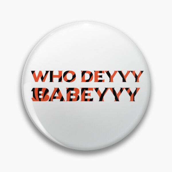 Item preview, Who Dey Baby designed and sold by CreatedByCarol.