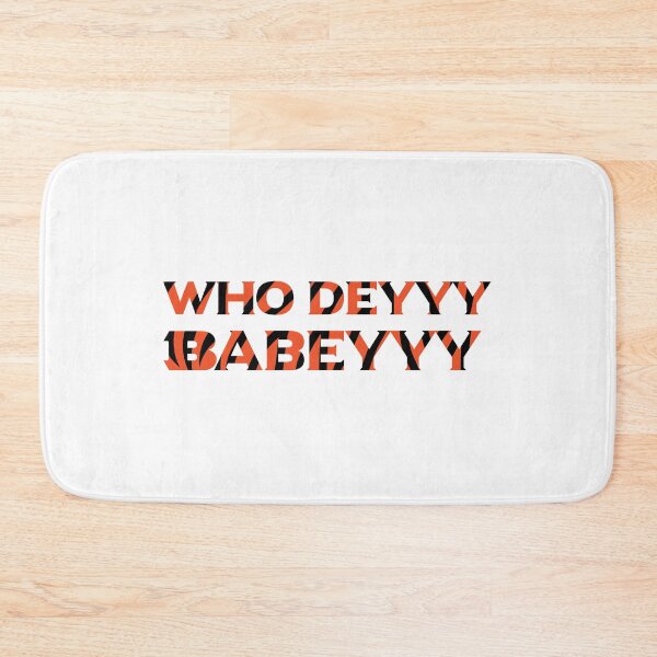 Item preview, Who Dey Baby designed and sold by CreatedByCarol.