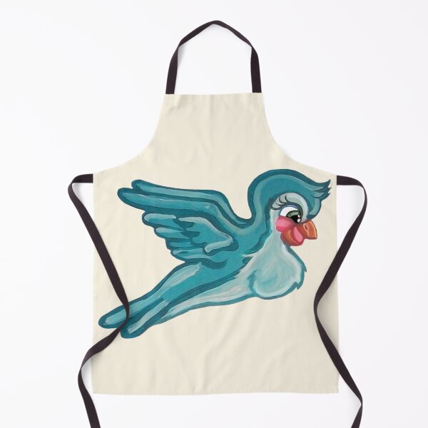 Item preview, Cute Flying Turquoise Bird designed and sold by Deborah Camp.