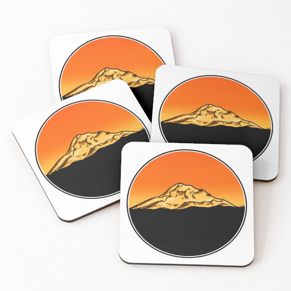 Item preview, Mt. Rainier at Sunset designed and sold by Fernheart Designs.