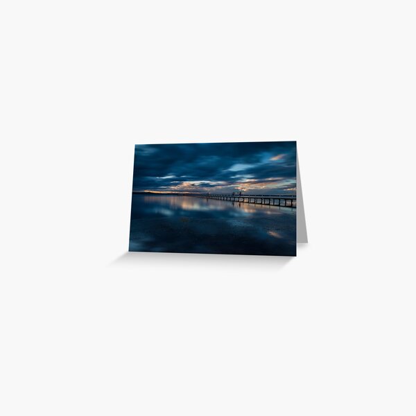 Long Jetty Greeting Card