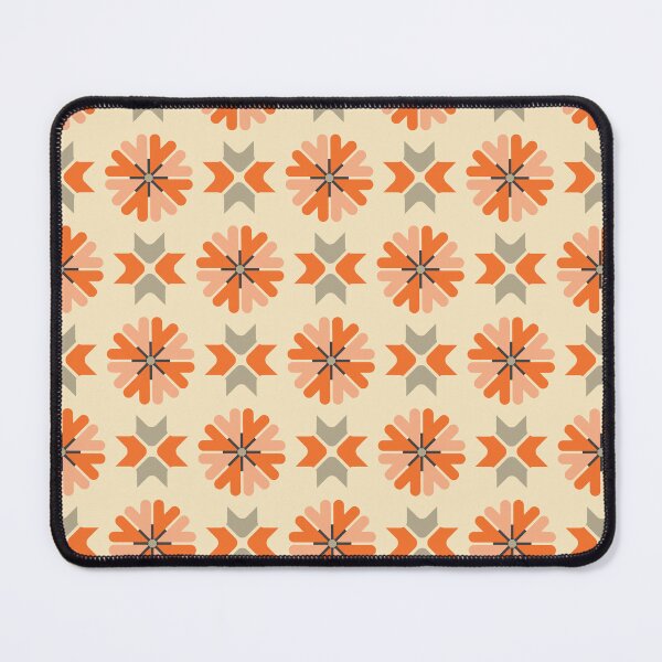 Item preview, Blomma, Retro Flower Pattern in Retro Color Style designed and sold by BesanoStyle.