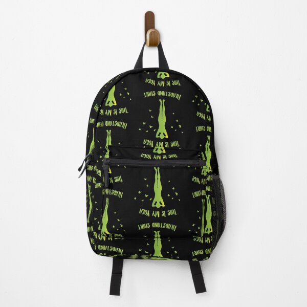 Item preview, This Is My Yoga Headstand Cool Green Gradient Butterfly Design Funny Yoga Lovers Saying Present For Men Women designed and sold by pedrored369.