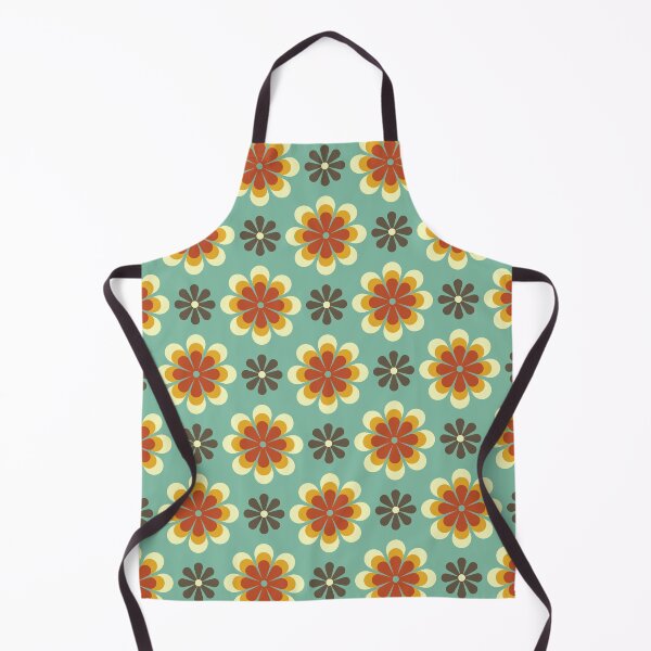 Item preview, Blomma, Retro Flower Pattern in Retro Color Style designed and sold by BesanoStyle.