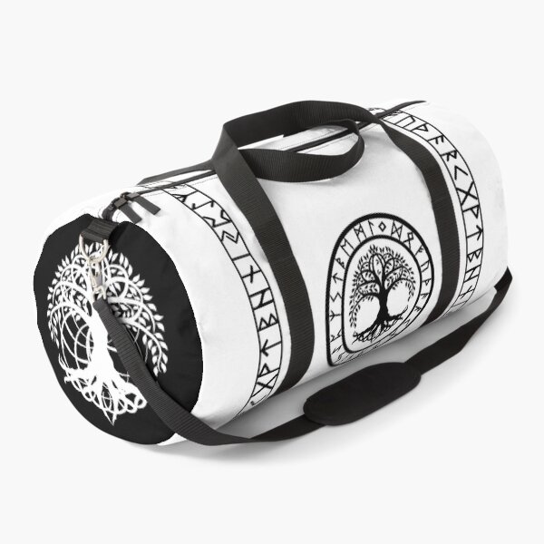 Yggdrasil /// Rune Circle (Variant I) Duffle Bag