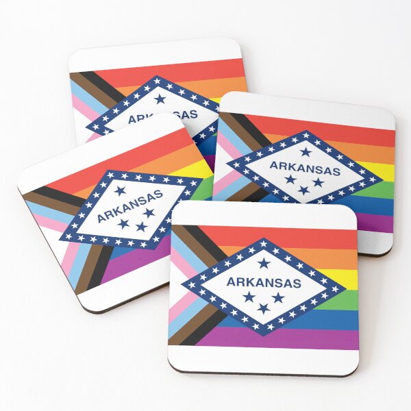 Item preview, Arkansas Progress Pride Flag designed and sold by awsomehog1.