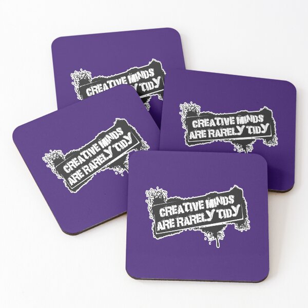 Item preview, creative Minds are Rarely Tidy-gift for artists designed and sold by BRtisticDesigns.