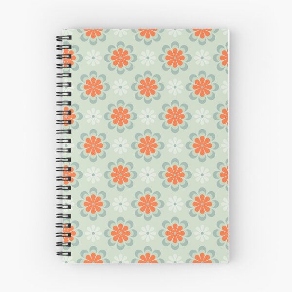 Item preview, Blomma, Retro Flower Pattern in Retro Color Style designed and sold by BesanoStyle.