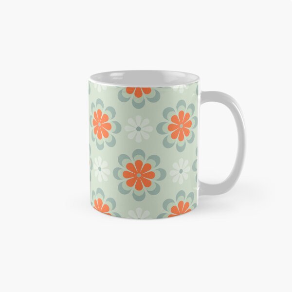 Item preview, Blomma, Retro Flower Pattern in Retro Color Style designed and sold by BesanoStyle.