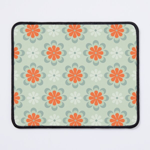 Item preview, Blomma, Retro Flower Pattern in Retro Color Style designed and sold by BesanoStyle.