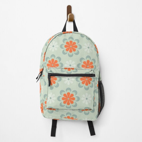 Item preview, Blomma, Retro Flower Pattern in Retro Color Style designed and sold by BesanoStyle.