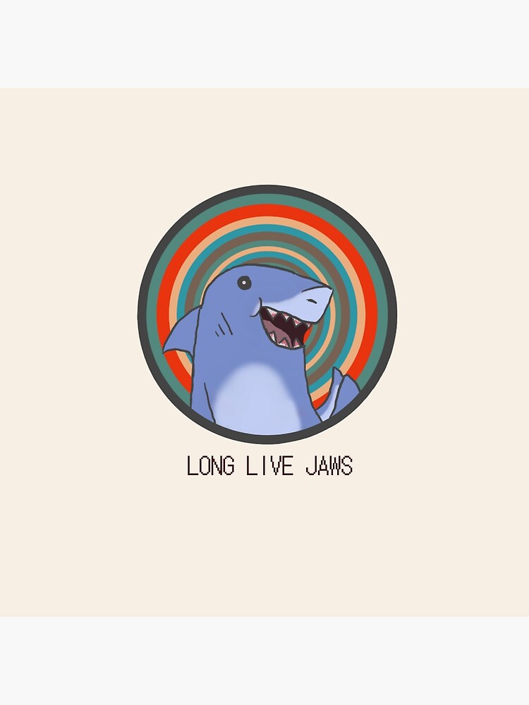 "Jaws The Shark - Inspired by the song by Lemon Demon" Poster by