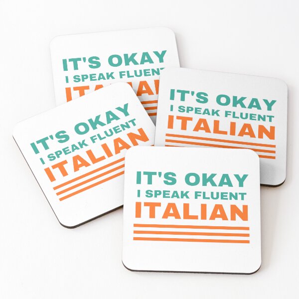 Item preview, its Okay I Speak Fluent Italian designed and sold by SheIsAQueen.