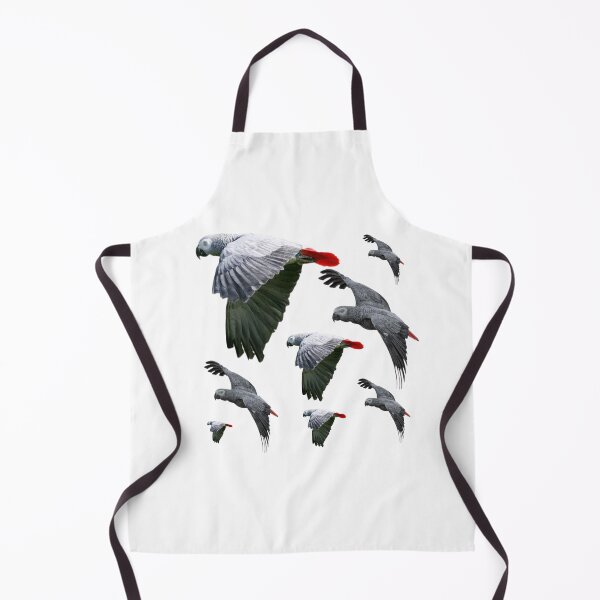 Item preview, African Grey Parrots Flying Free designed and sold by Abstractdiva.