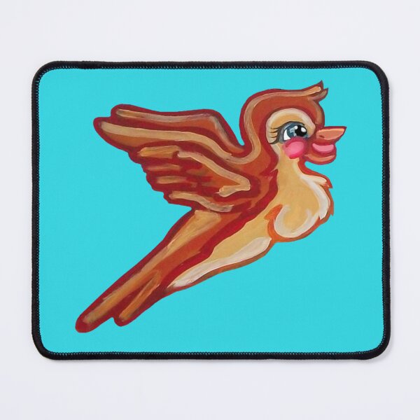 Item preview, Cute Flying Orange Bird designed and sold by Deborah Camp.