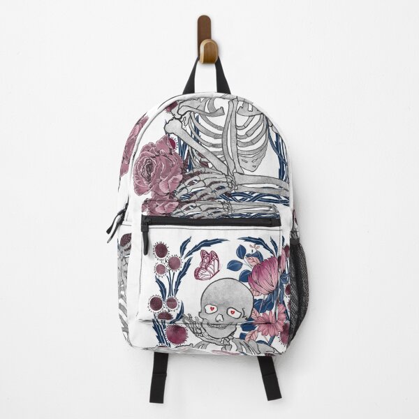 Item preview, Peonies And Skeleton designed and sold by InnaMGraphic.
