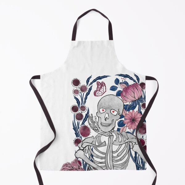 Item preview, Peonies And Skeleton designed and sold by InnaMGraphic.