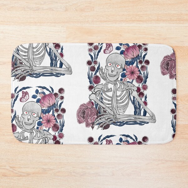 Item preview, Peonies And Skeleton designed and sold by InnaMGraphic.